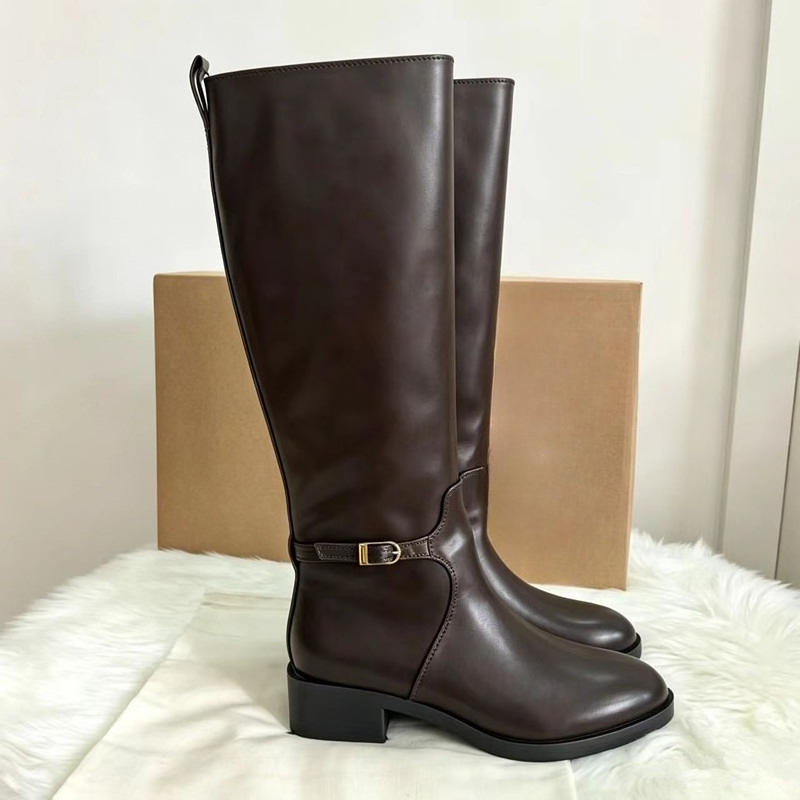 Waterproof Winter Boot - Nieuwe vintage zachtlederen knielaarzen voor dames,