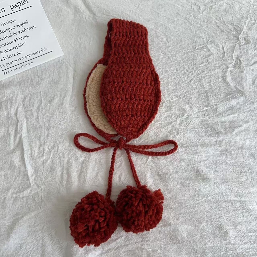Earmuffs Foldable - Modieuze winddichte winter oorbeschermers met veters,