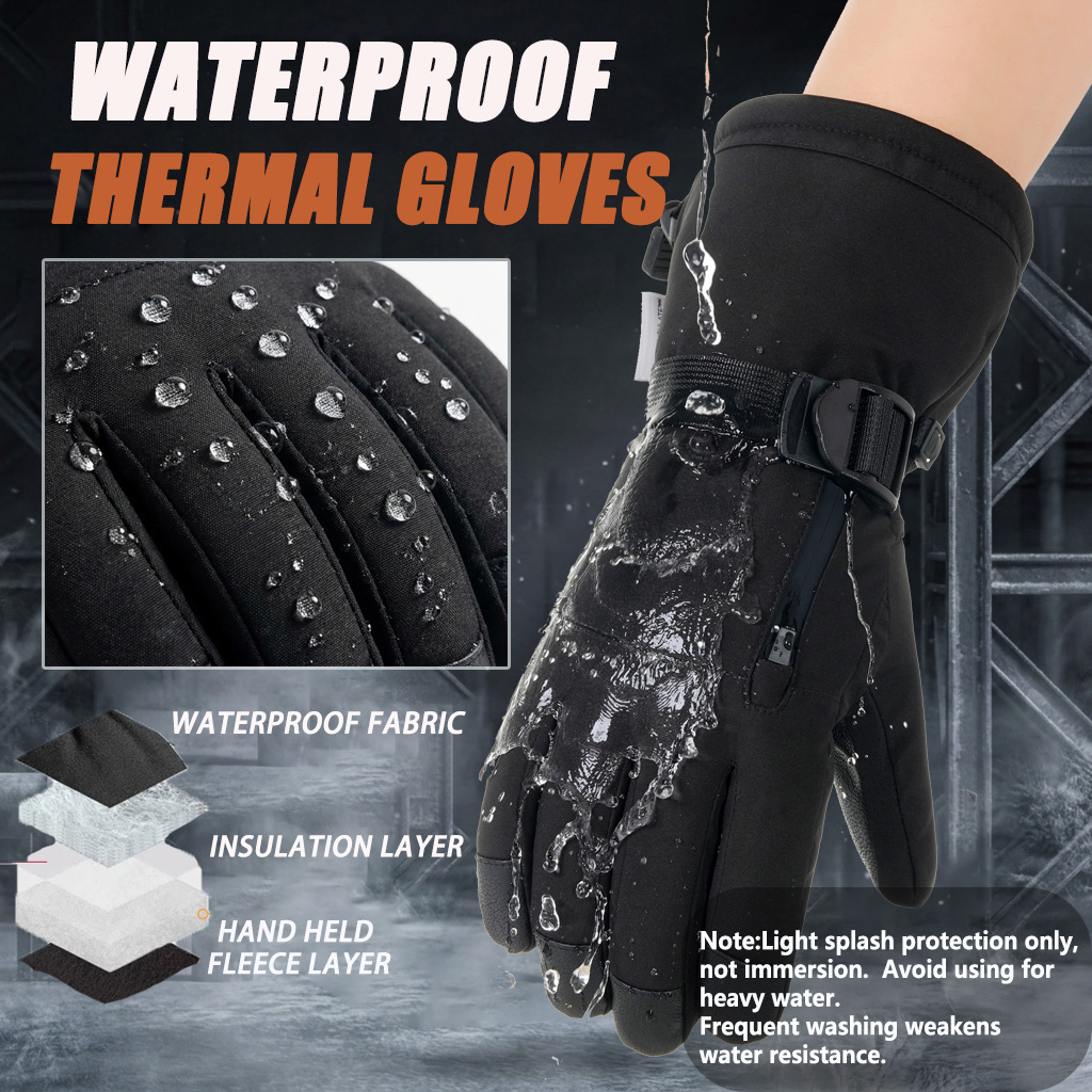 Snow Glove Insulated - Winter skihandschoenen voor mannen en vrouwen,