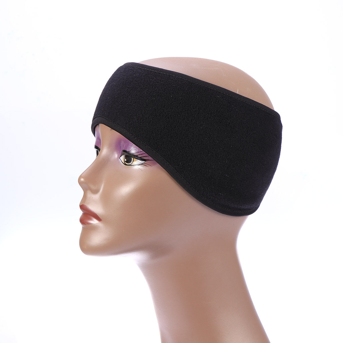 Unisex zwarte oorwarmer winter - Fleece Ear Warmer Band recensie en prijs
