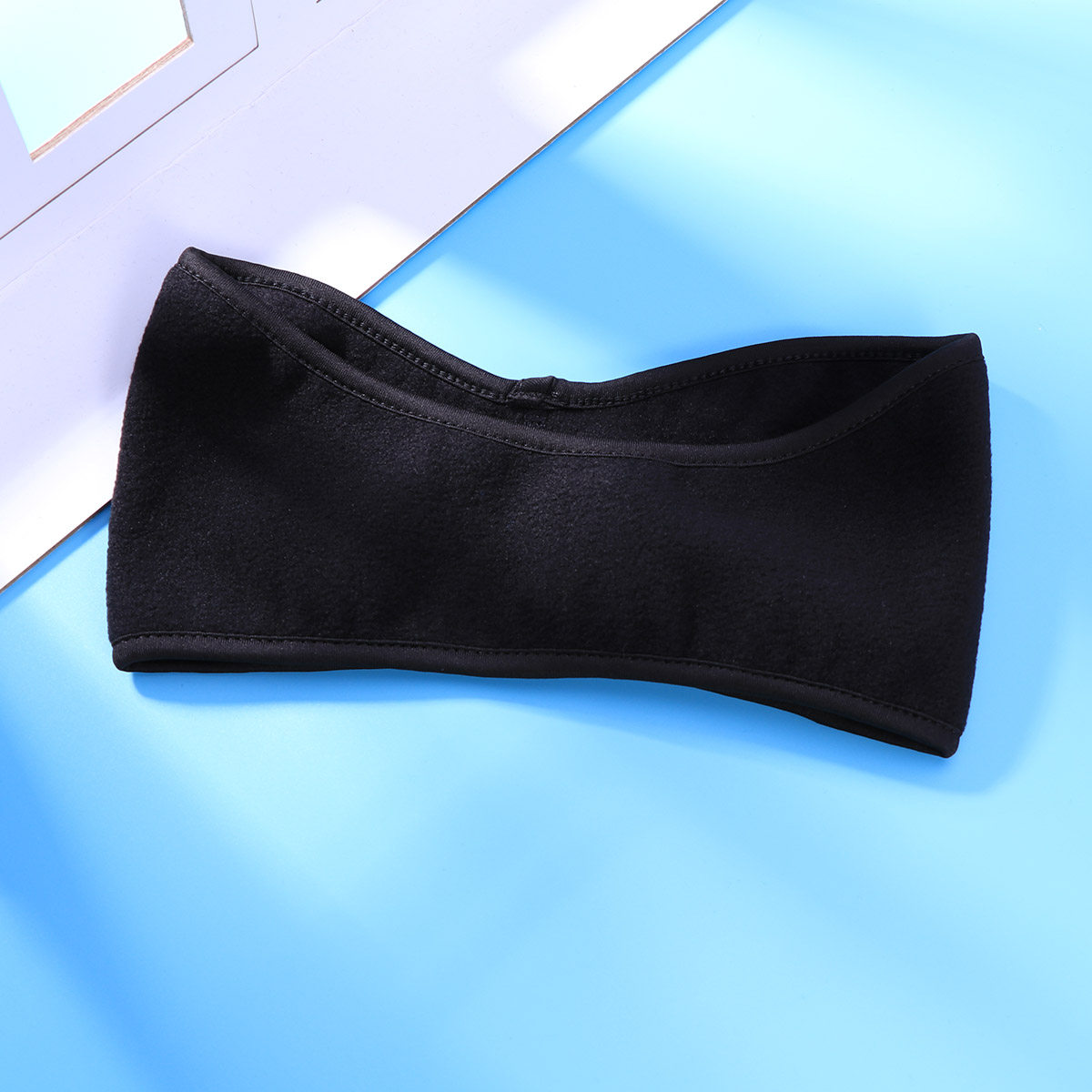 Unisex zwarte oorwarmer winter - Fleece Ear Warmer Band recensie en prijs
