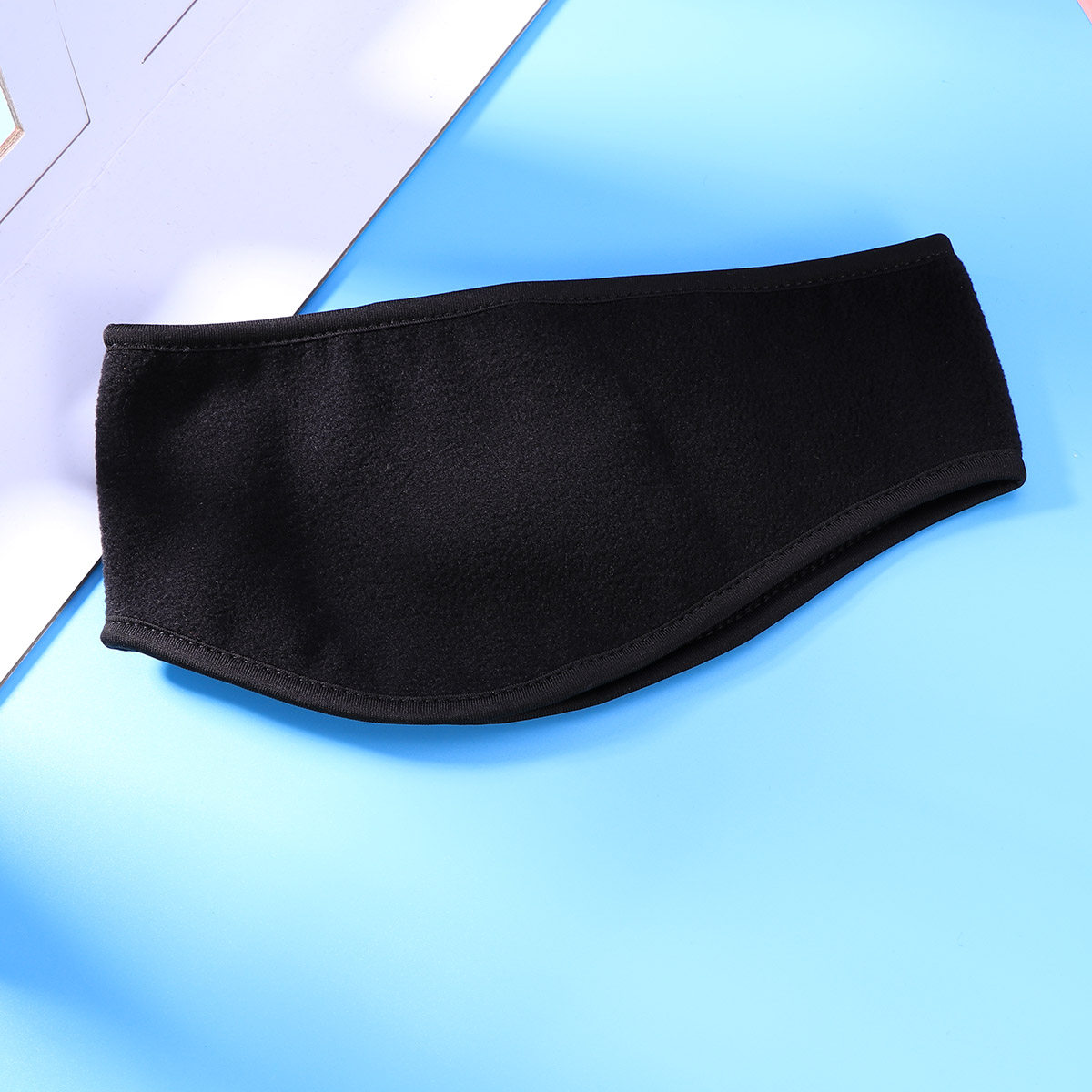 Unisex zwarte oorwarmer winter - Fleece Ear Warmer Band recensie en prijs
