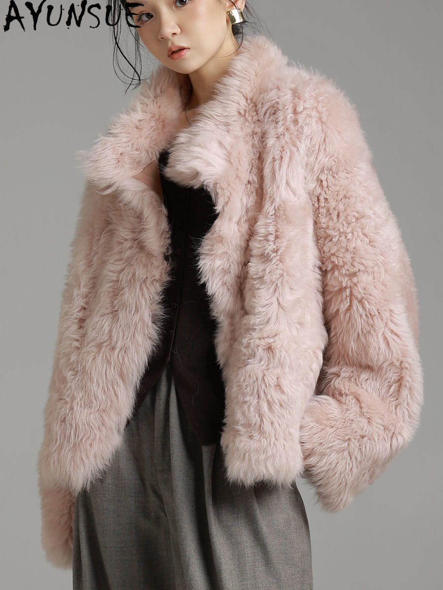 AYUNSUE Natuurlijke Toscane Sc - Wool Coat Peacoat recensie en prijs