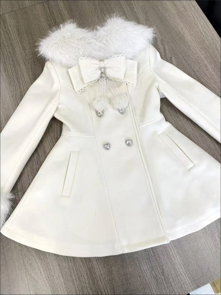 Japanse herfst-winter elegante - Wool Coat Peacoat recensie en prijs