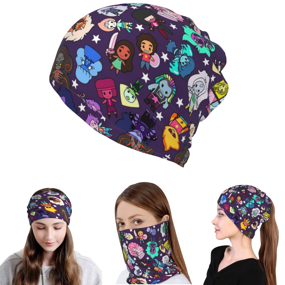 Crystal Gems Steven Universe B - Knit Beanie Hat Warm recensie en prijs