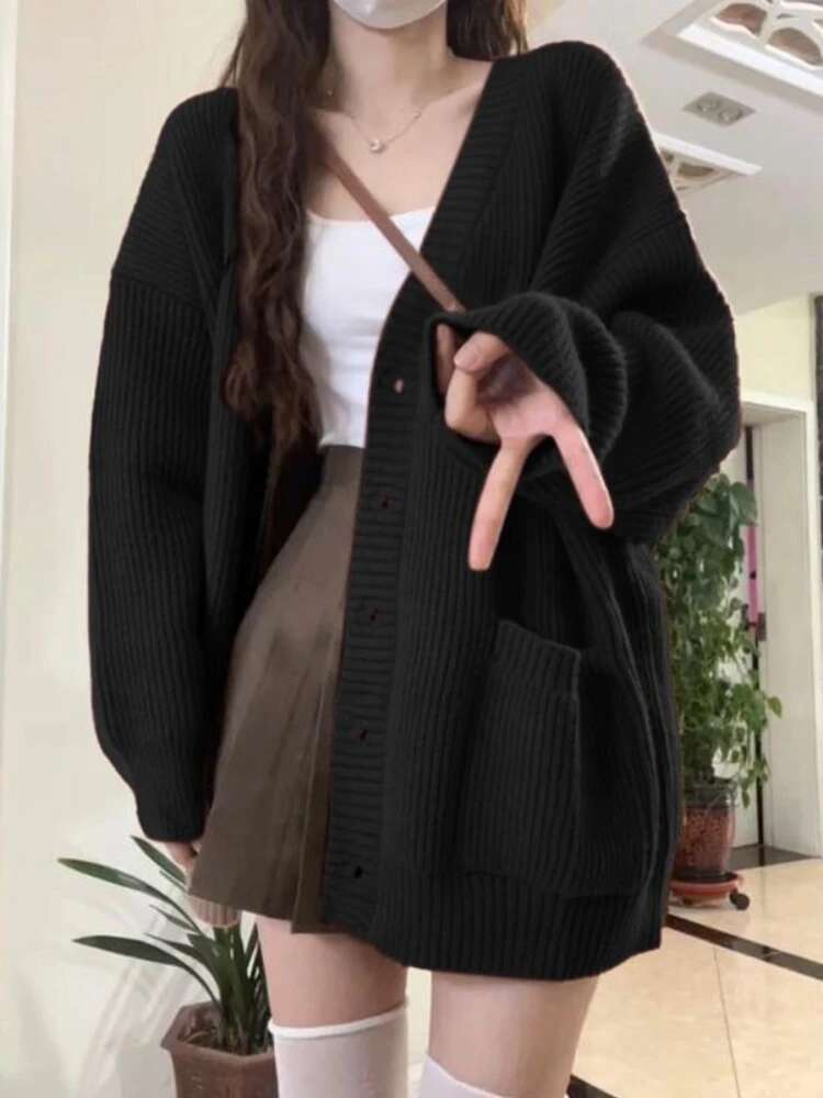 Losse Vest Vrouwen Lange Mouw  - Wool Coat Peacoat recensie en prijs